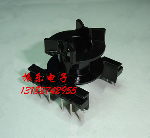 PQ3225立式6+6 高频变压器骨架 胶木 电木（单骨架）