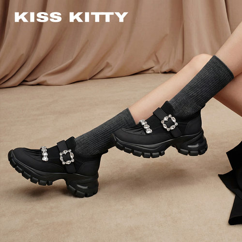 厚底老爹鞋网面透气运动休闲鞋