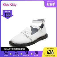 Kiss Kitty Лоферы, студенческая юбка в складку, стиль Лолита, 40