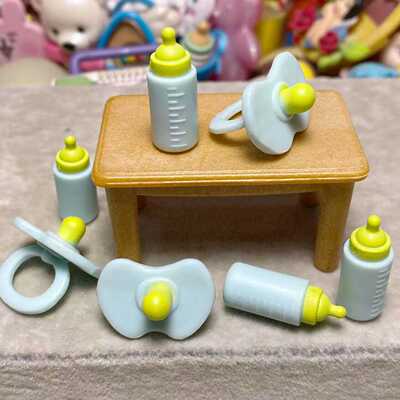 淡蓝色迷你正版散货仿真小奶嘴