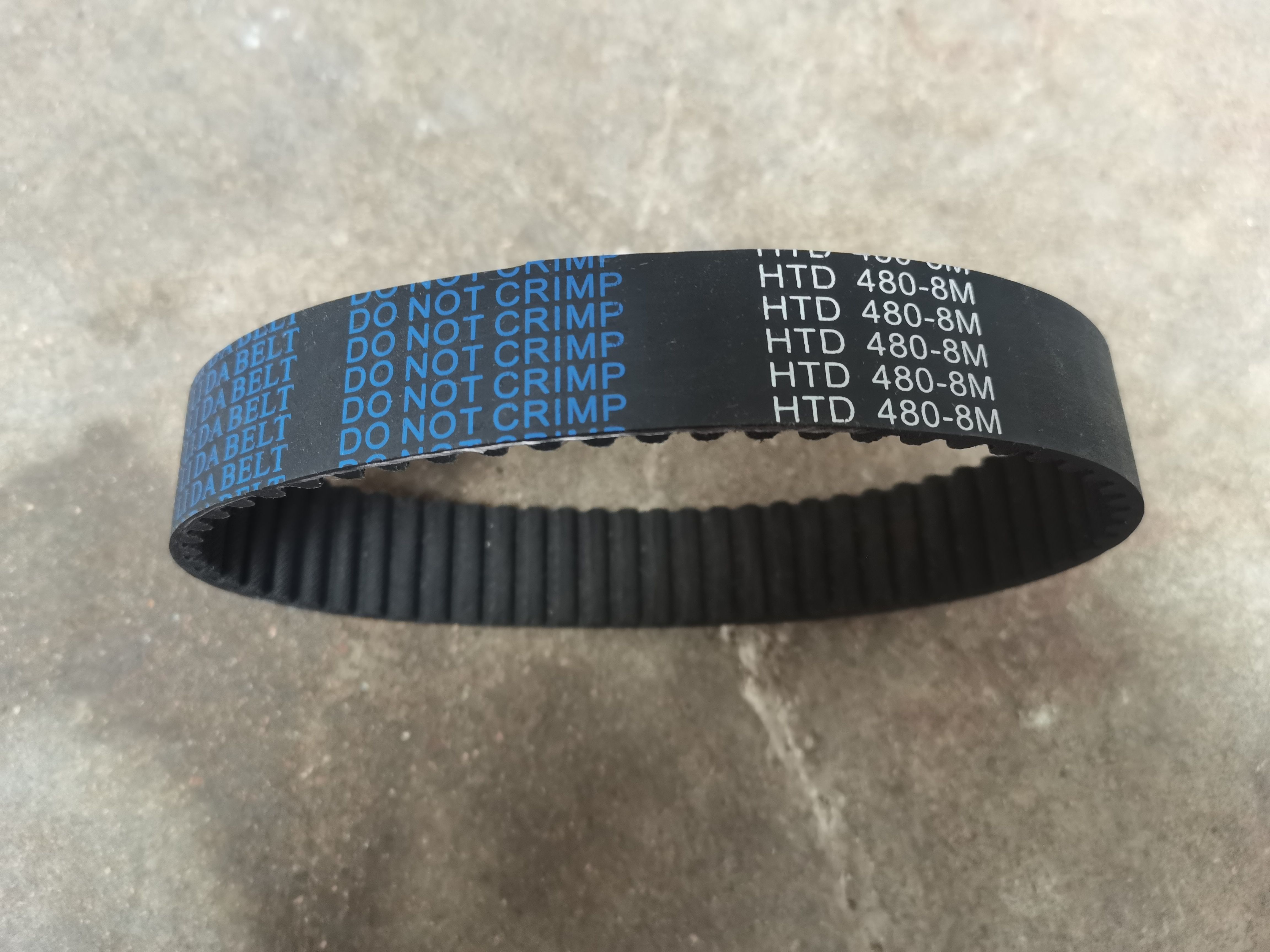 橡胶同步带HTD 8M-456/464/472/480/488/496齿形磨床皮带