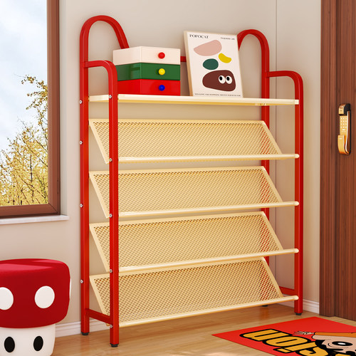 【专注做鞋架！】斜放式夹缝鞋架