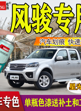 长城风骏皮卡5/67星光银色车漆钛白墨绿色汽车修补漆笔防锈自喷漆