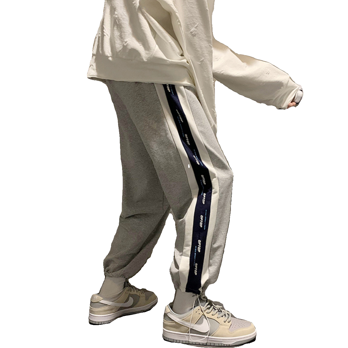 现货印花卫裤加绒加厚休闲运动裤NB1005P40特加绒P45特,男装休闲裤,电商C303-1