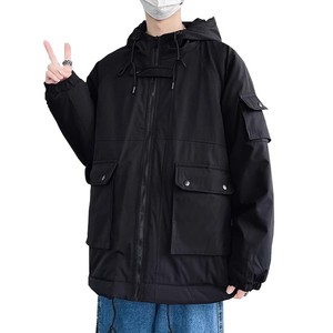 大货港风2025冬新款工装棉衣男大码连帽棉服XZ311A-my916-p115图片