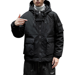 大货25冬新款工装棉衣男加厚大码连帽棉服XZ311A-my916-p115图片