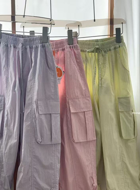 NGT粉丝福利110-160码夏季工装裤长裤速干锦棉轻盈舒适洋气好搭