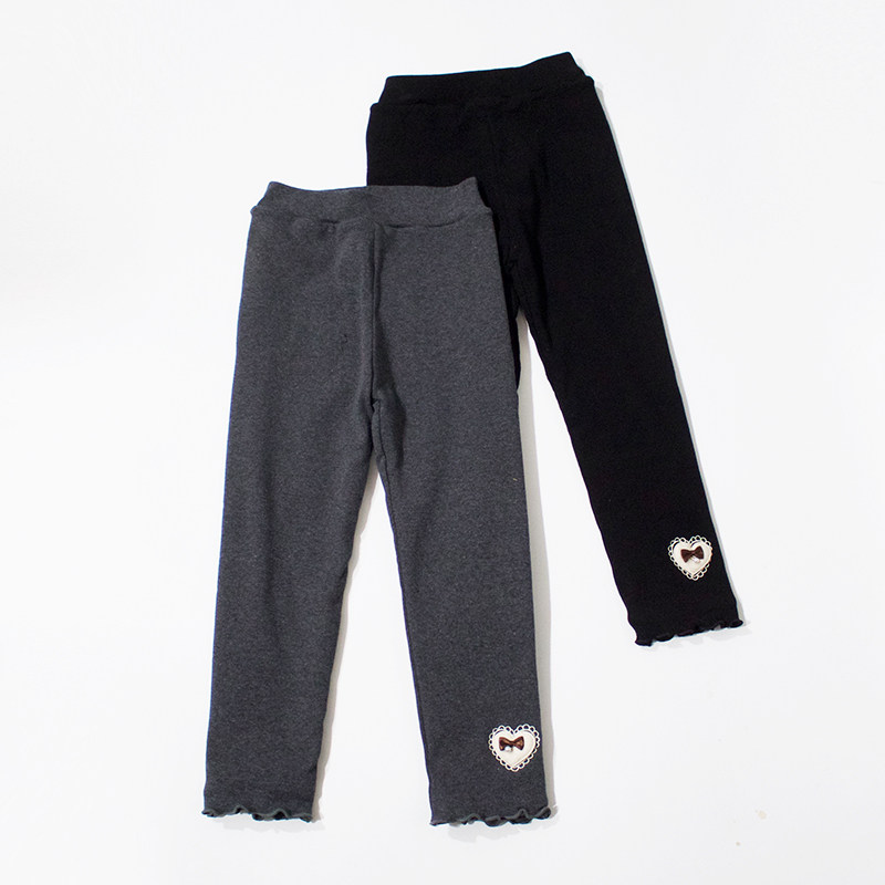 长裤绵阳绒打底裤弹力女童裤子