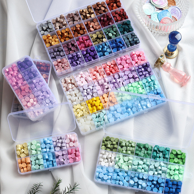 火漆印章蜡粒珠光色信封封口火漆