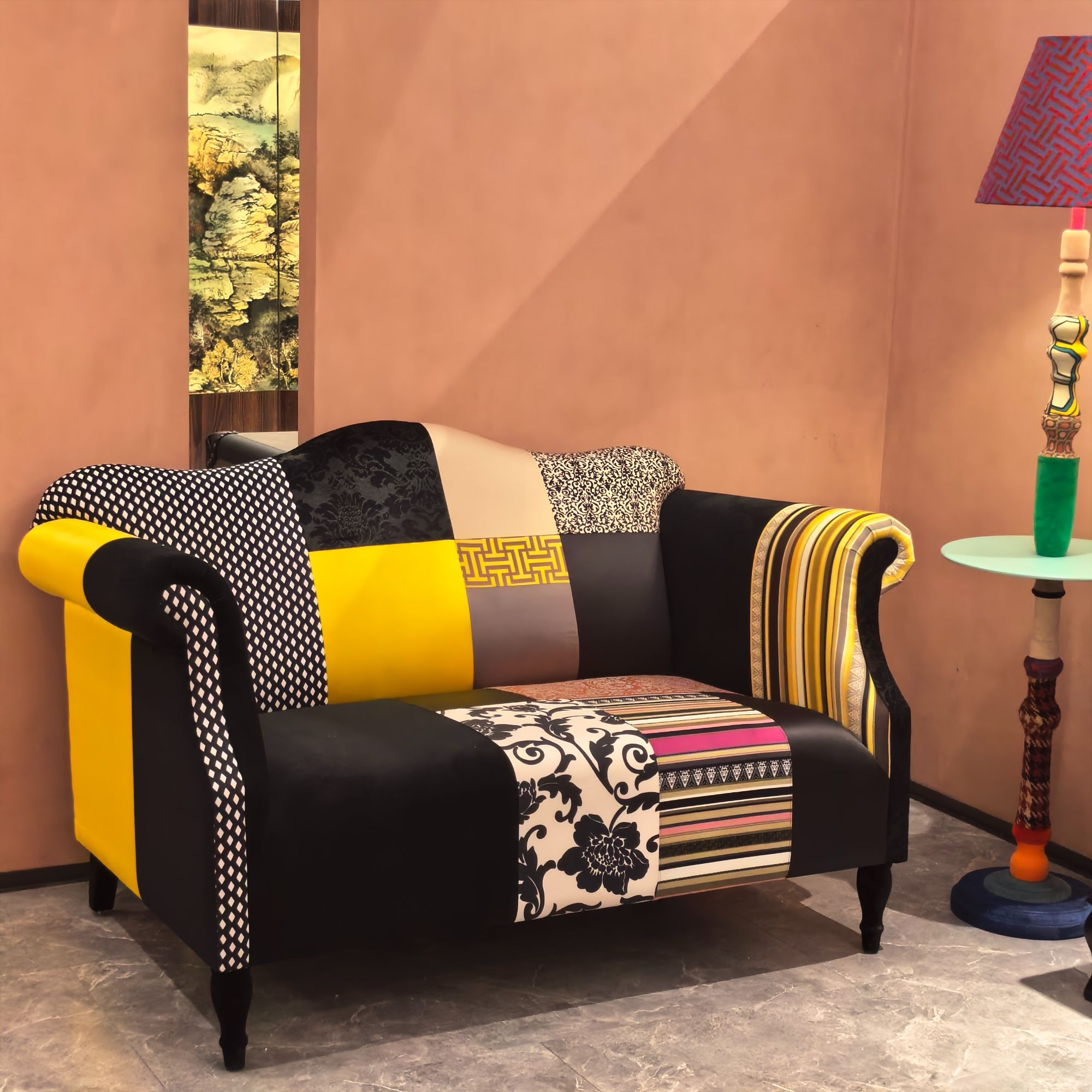 【ZC·宗宸家居】新西兰进口布艺小户型双人沙发【150*90*95cm】