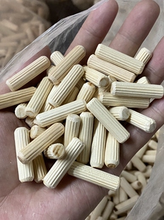 实木圆木榫木塞木梢钉木楔子削木8*40榫头木栓插柱家具连接件