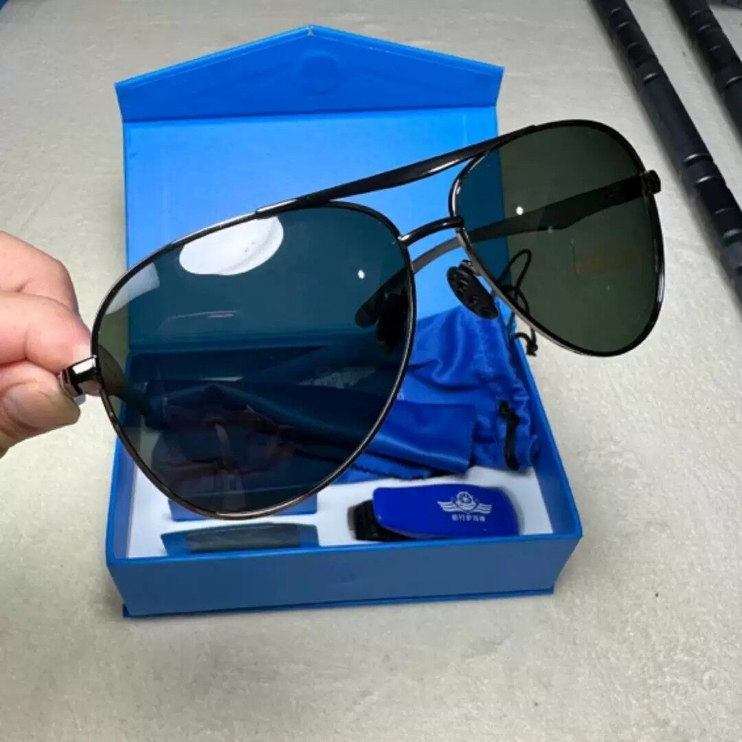 辛立精选航行护目镜飞行员偏光太阳眼镜男士专用户外驾车旅行墨镜