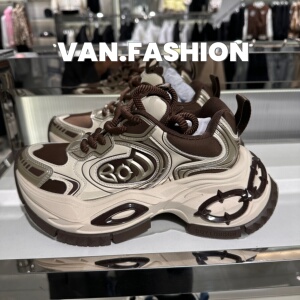 BOYLONDON专柜正品25秋老爹鞋厚底增高休闲鞋B253N7903113  699