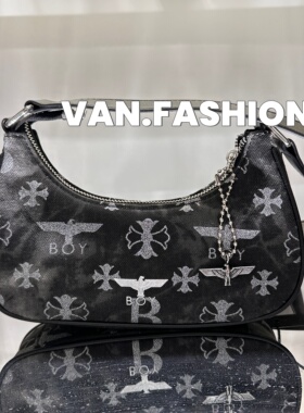 BOY LONDON专柜正品26春满印烫银单肩腋下包B261N8500002 299