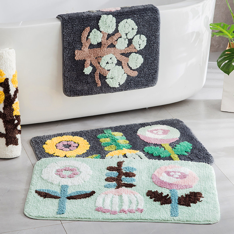 卫生间地垫家用韩式脚踏垫进门门垫门口脚垫子吸水地毯浴室防滑垫,居家布艺,家用脚垫,淘宝优惠券,粉丝福利购,淘宝优惠卷