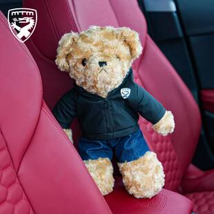 手办生日礼物礼品奥迪MTM 车载玩偶 SWEET公仔熊