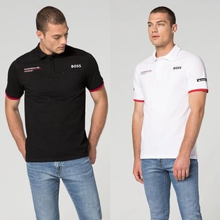 HOT Porsche保时捷原厂新款 POLO衫 赛车运动复刻纯棉透气男式 马球衫