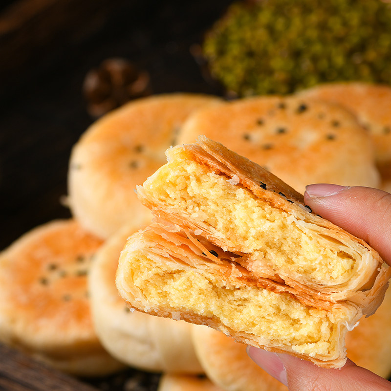 麦中香潮汕特产惠来绿豆饼 网红手工绿豆糕小吃零食点心年货手信