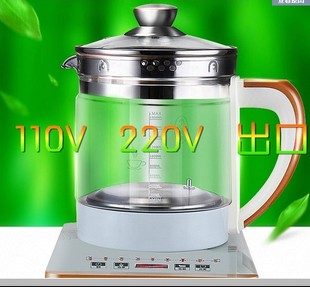 出口110V220V养生壶电热水壶花茶壶分体恒温电炖盅保温煎药泡茶壶