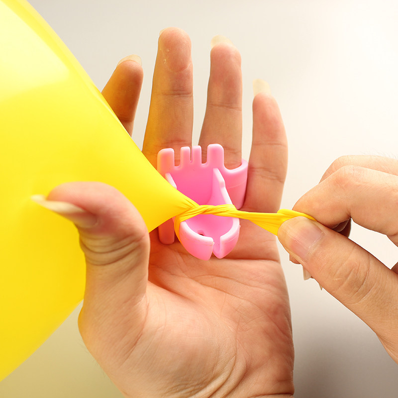 乳胶气球便捷打结器封口工具绑气球轻松打结手不痛打结锁片绑彩带,节庆用品/礼品,充气用品,淘宝优惠券,粉丝福利购,淘宝优惠卷