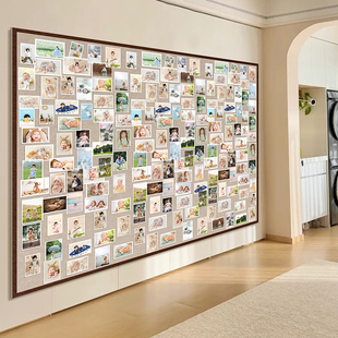 饰免打孔毛毡墙贴 照片墙展示墙定制毛毡板背景板留言板客厅墙面装