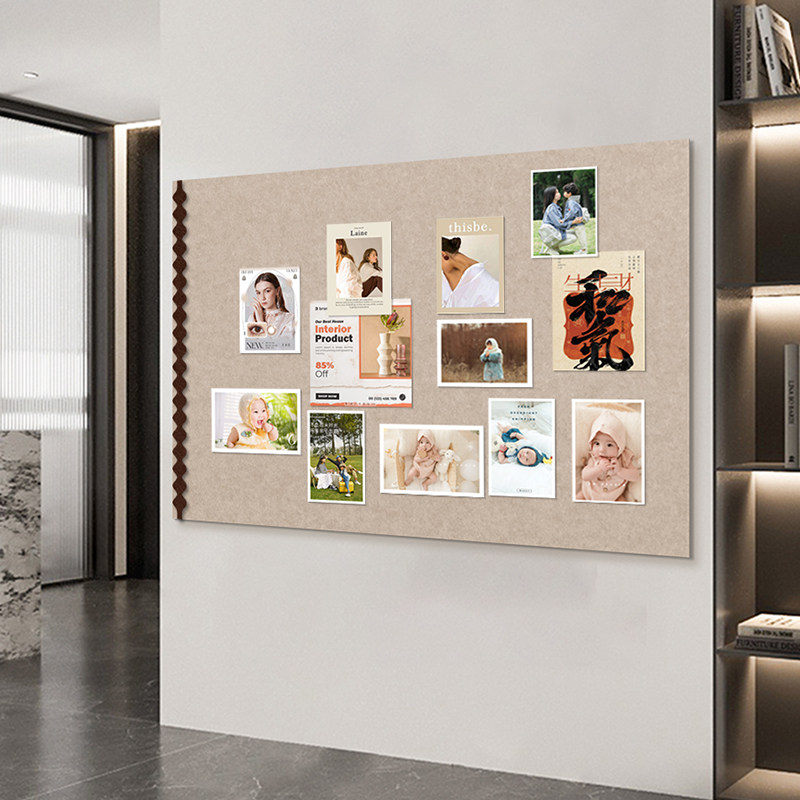 定制毛毡板创意照片墙高级感客厅墙面装饰免打孔相册墙软木板墙贴,文具电教/文化用品/商务用品,软木板/照片板/毛毡板,淘宝优惠券,粉丝福利购,淘宝优惠卷