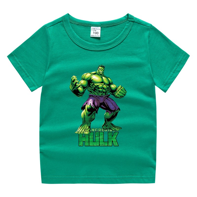 绿巨人儿童T恤夏装新款童装短袖
