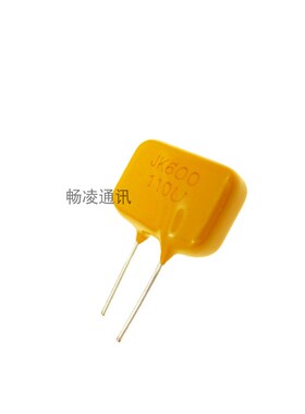 直拍金科自恢复保险丝JK600-110U 110MA600V 黄色直插保险管