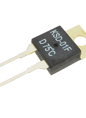 温控开关KSD-01F D75 常闭型 2A250V 温度控制器JUC-31F
