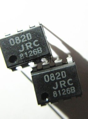 全新原装正品 NJM082D JRC082D 082D DIP-8 J-FET输入运算放大器
