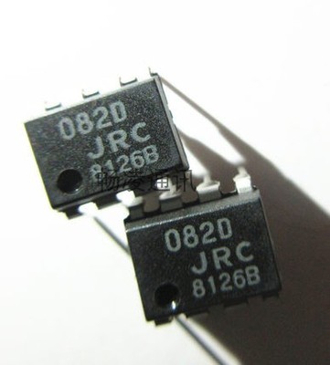 全新原装正品 NJM082D JRC082D 082D DIP-8 J-FET输入运算放大器