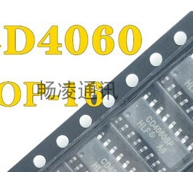 贴片 CD4060BM 全新 CD4060 HCF 二进制计数器芯片 SOP-16