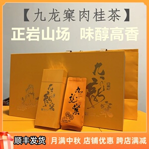 特级九龙窠肉桂武夷岩茶叶正岩坑涧乌龙花果香500克袋礼盒装促销