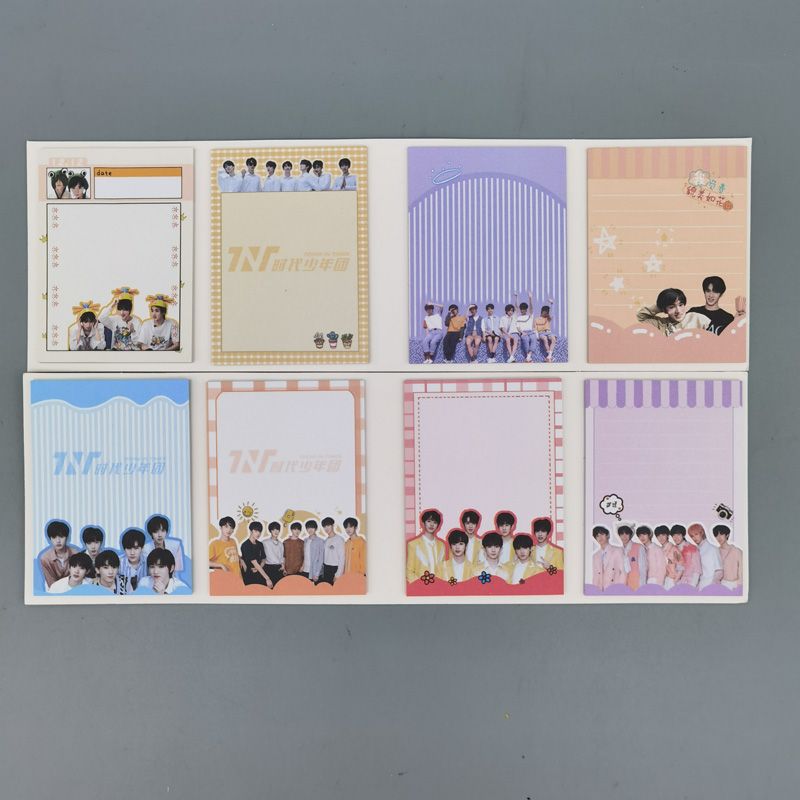 新款时代少年团便利贴TNT