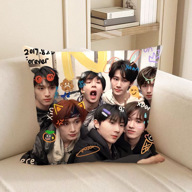 新款时代少年团抱枕周边T