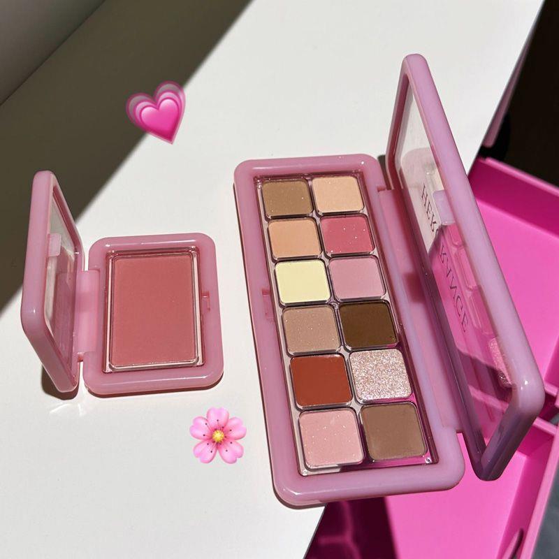 敲好看~杏粉盘系列12色眼