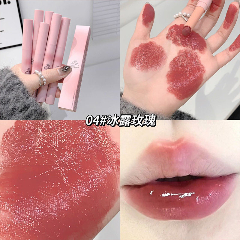 水光固体唇蜜裸色系秋冬口红棒滋润显白嘟嘟唇学生护唇膏不显唇纹