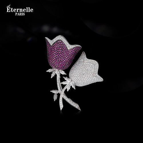 Eternelle珠宝款郁金香胸针