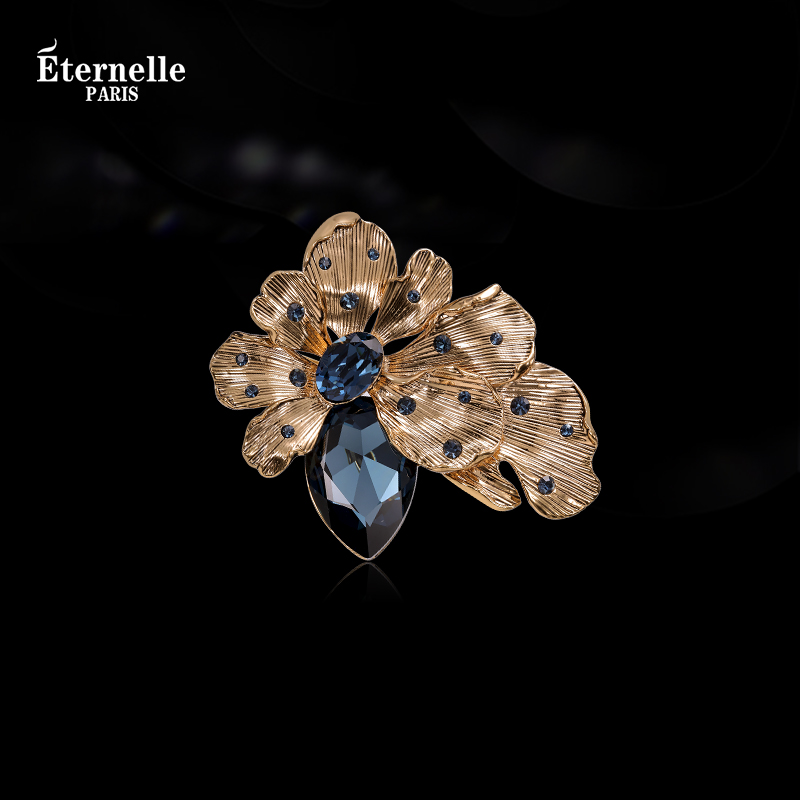 Eterelle永恒之花水晶胸针