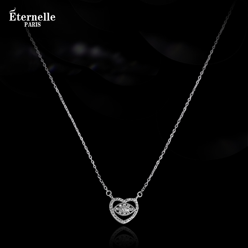 法国永恒原创设计爱心高级感项链