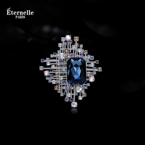 Eternelle璀璨星辰水晶胸针
