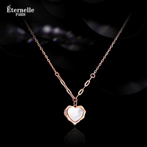 Eternelle波希米亚风爱心女项链