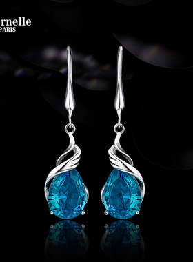 法国Eternelle欧美风耳坠925银耳环气质时尚轻奢女耳饰生日礼物