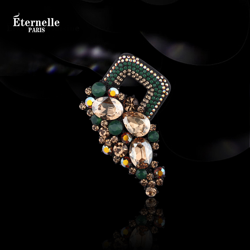 eternelle法国宫廷风水晶丝巾扣