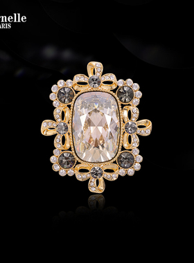 Eternelle法国永恒欧美宫廷复古胸针女高档奢华气质秋冬别针胸花