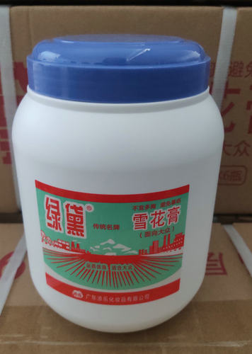 绿黛雪花膏1.5kg 大陆雪花膏大众雪花膏保湿滋润 /保湿/防裂/润肤 - 封面