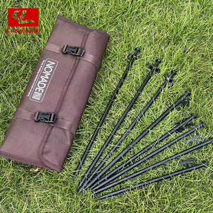 户外地钉袋野营工具包天幕帐篷钉地钉牛津布收纳袋钉子锤子收纳包