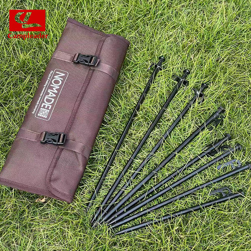 户外地钉袋野营工具包天幕帐篷钉地钉牛津布收纳袋钉子锤子收纳包