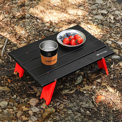战术露营蛋卷桌沙滩桌迷你折叠桌