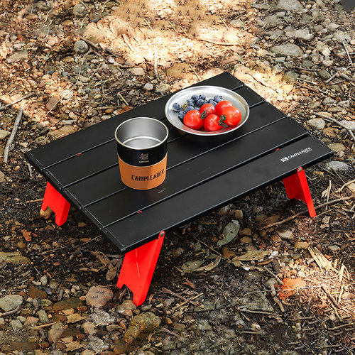 战术露营蛋卷桌沙滩桌迷你折叠桌